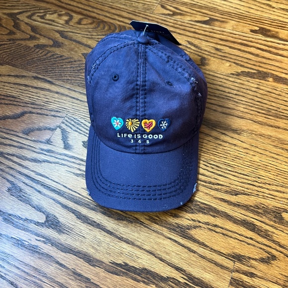 Women's Life Is Good Vintage Four Seasons Cap - Picture 2 of 9
